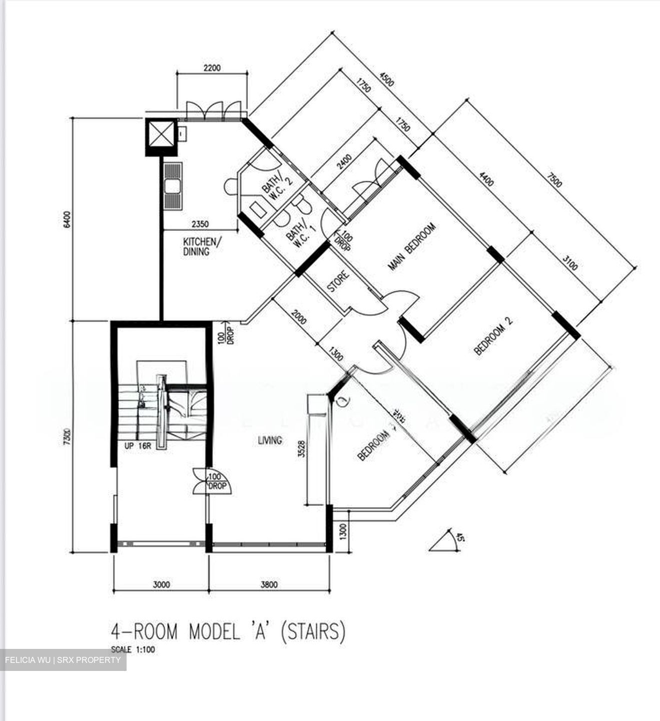 Blk 450 Jurong West Street 42 (Jurong West), HDB 4 Rooms #515954241